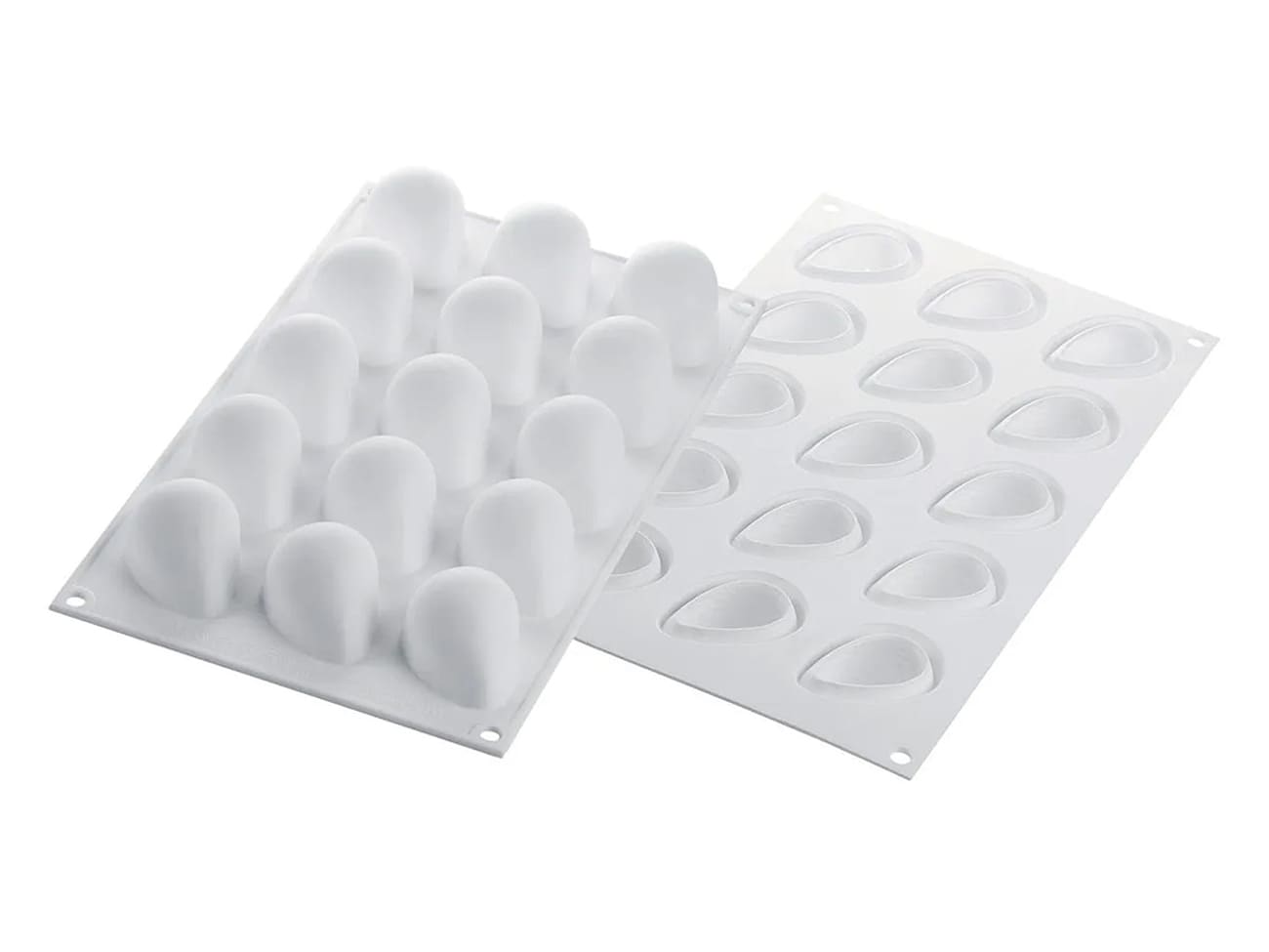 Moule silicone - 15 fraises - 30 x 17,5 cm - Silikomart