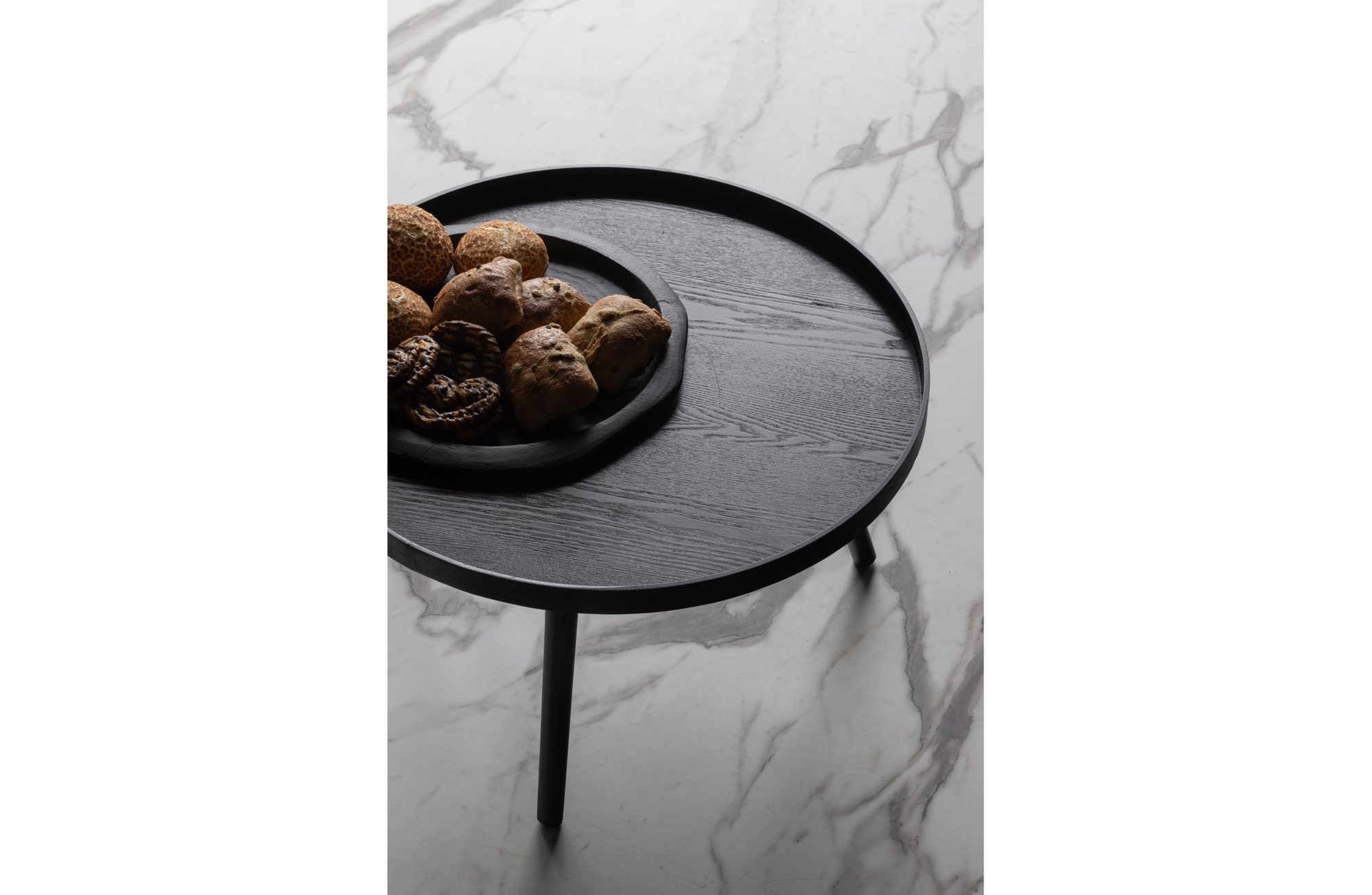 Bijzettafel Mesa L - Zwart