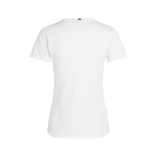 Tommy Hilfiger Slim Slub T-shirt, Ecru, L