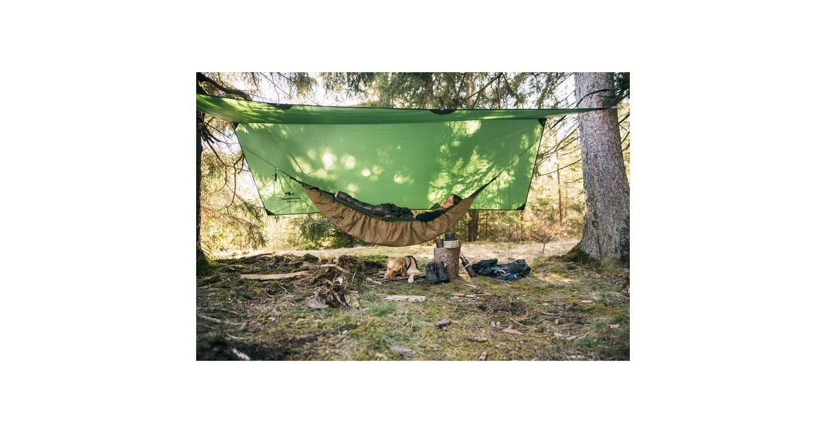 AmazonasTraveller Tarp XXL zonnezeil  (Groen)