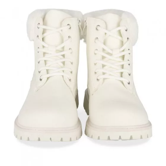 Bottines BLANC LOVELY SKULL