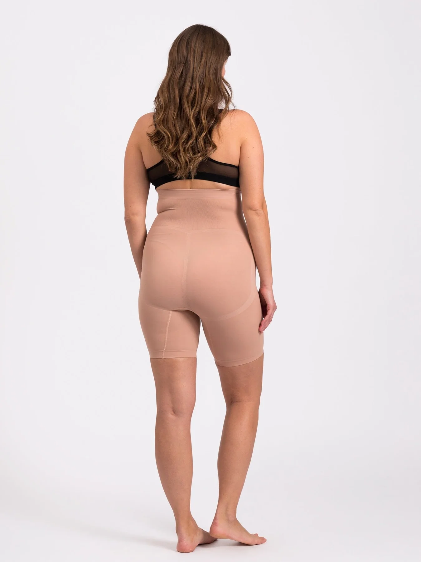 Lykkeland Ateliér Alturra Highwaist Shaping Shorts tan