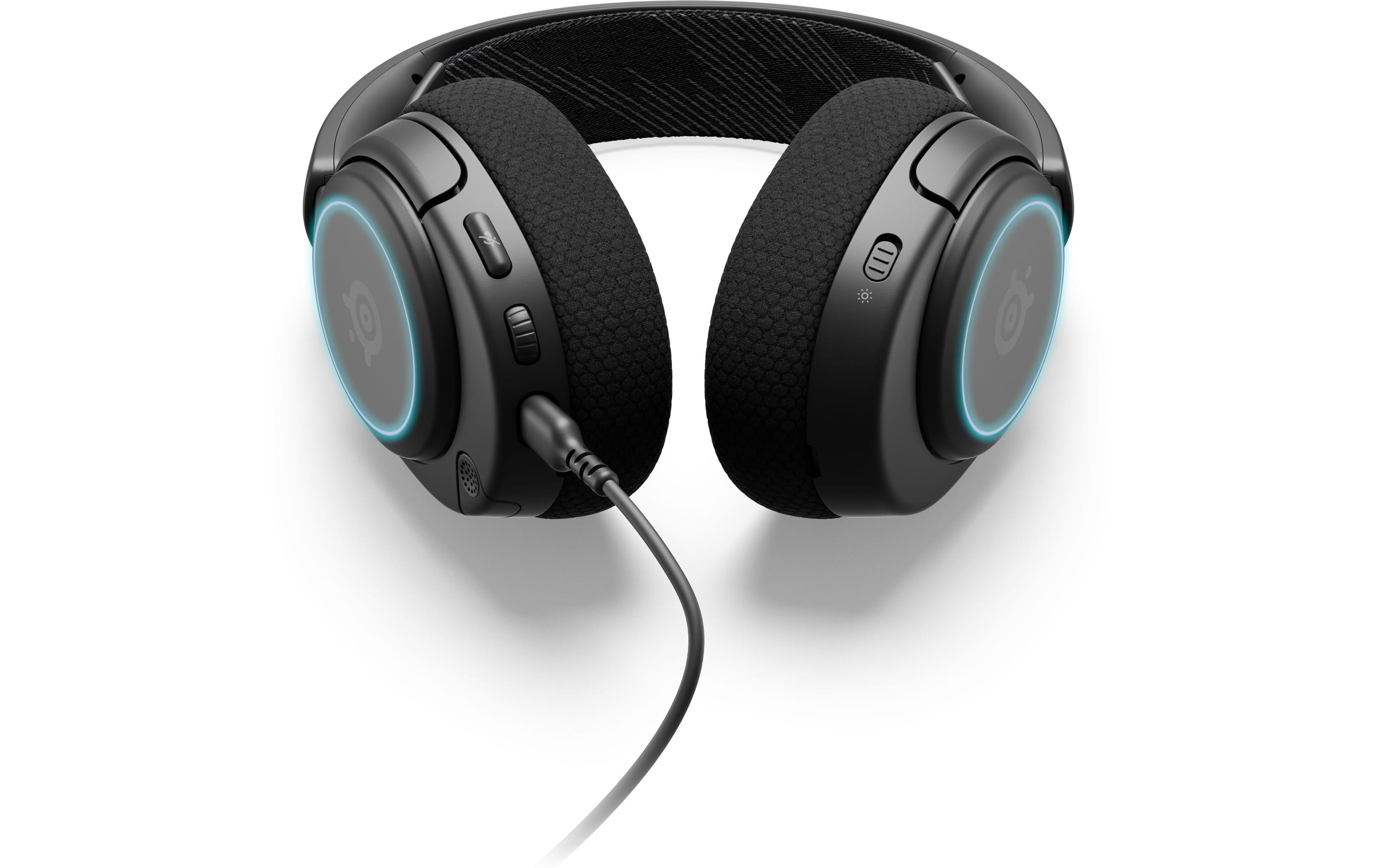 Headset Arctis Nova 3 SchwarzOver-Ear Gaming-Headset mit Surround-Sound