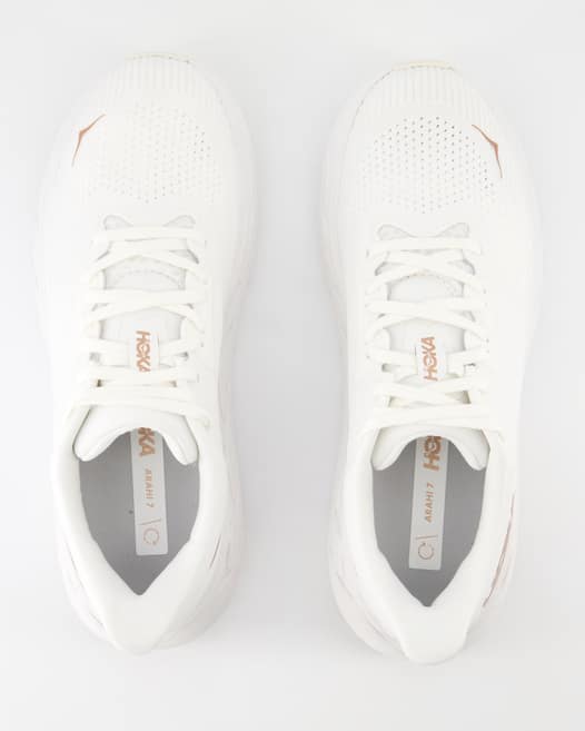 Hoka Arahi 7 Sportschuhe in Weiß