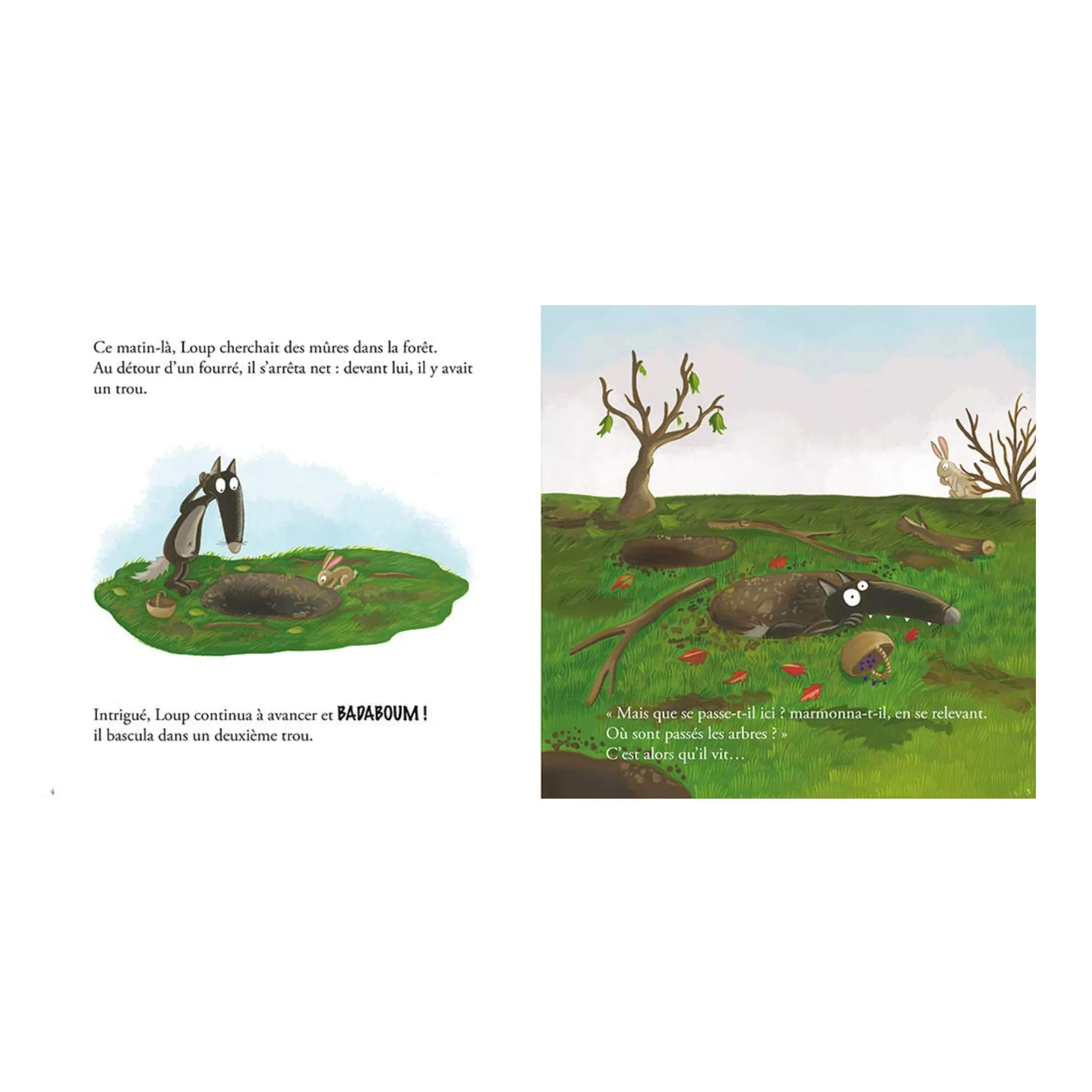 Auzou Le Loup Qui Aimait Les Arbres