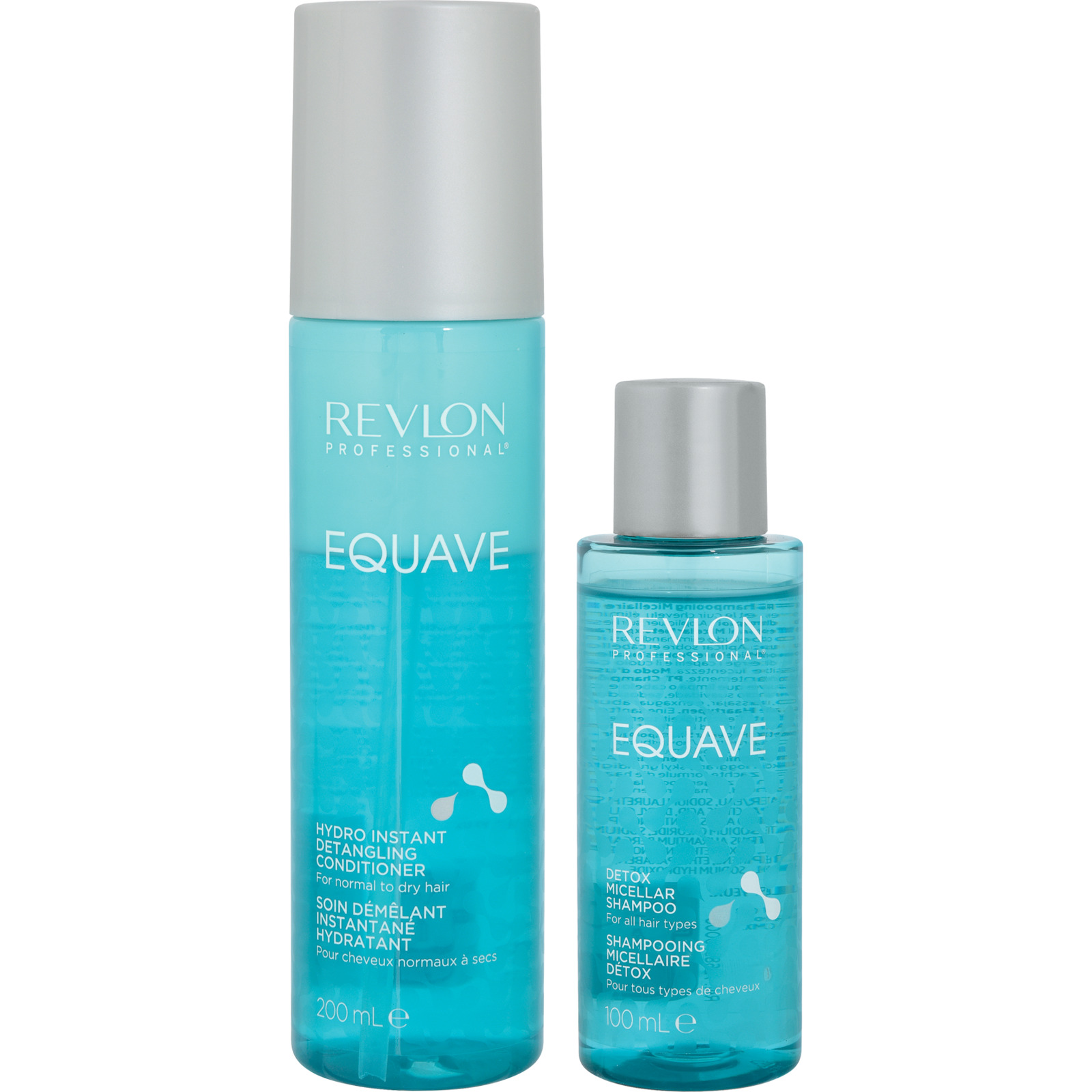 Equave Hydro Pack: Hydro Detangler 200 ml + Shampoo 100 ml