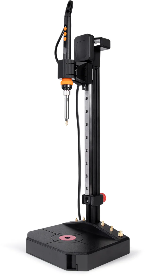 Mintion  Nutopress Pro Schmelzgewinde Presse    Präzisions-Schmelzgewindepresse für winkelgenauen Einsatz von Heat Inserts