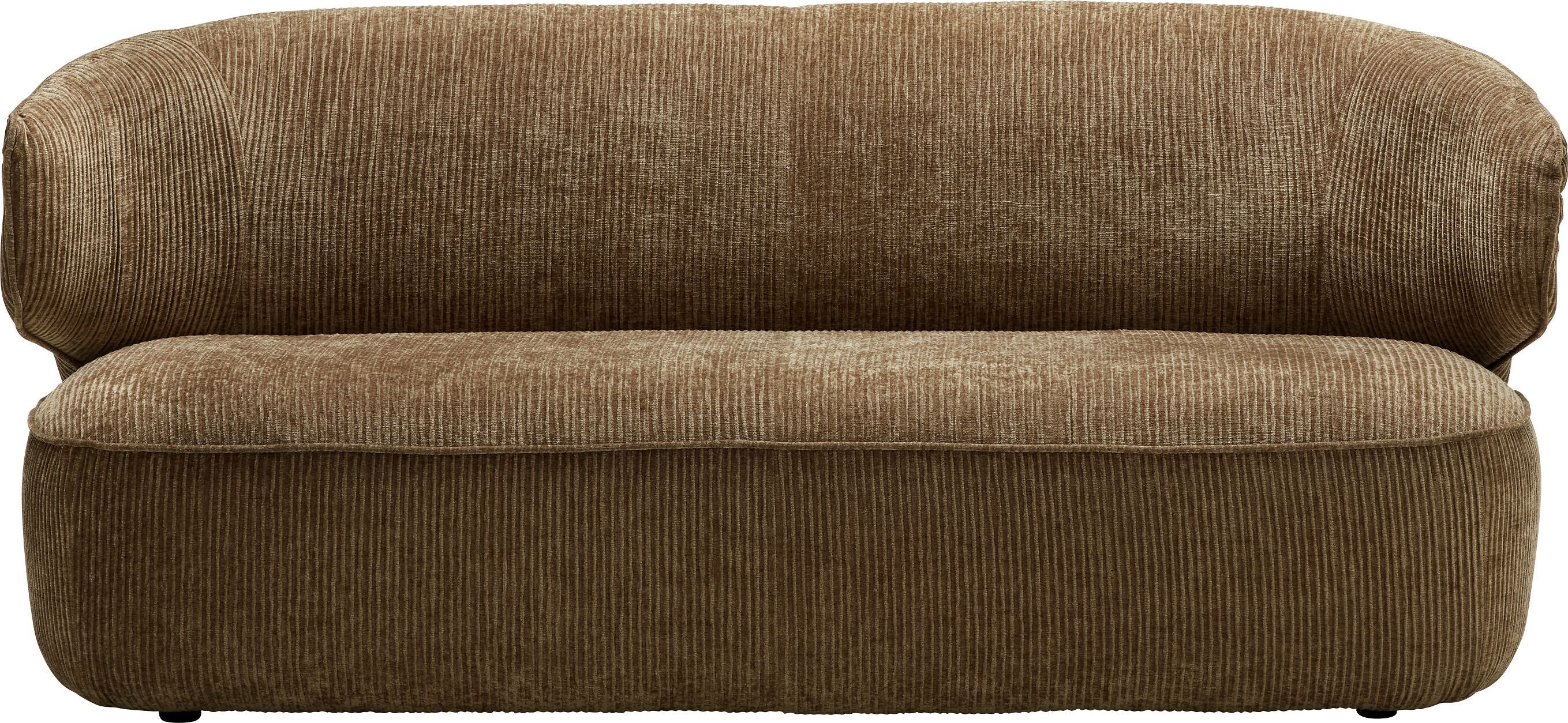 SOPHIE 2er-Sofa - Taupe / B: 182.0 cm x T: 82.0 cm x H: 77.0 cm