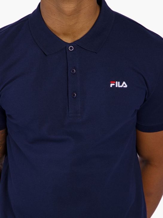 FILA Polo-Shirt Schwarz
