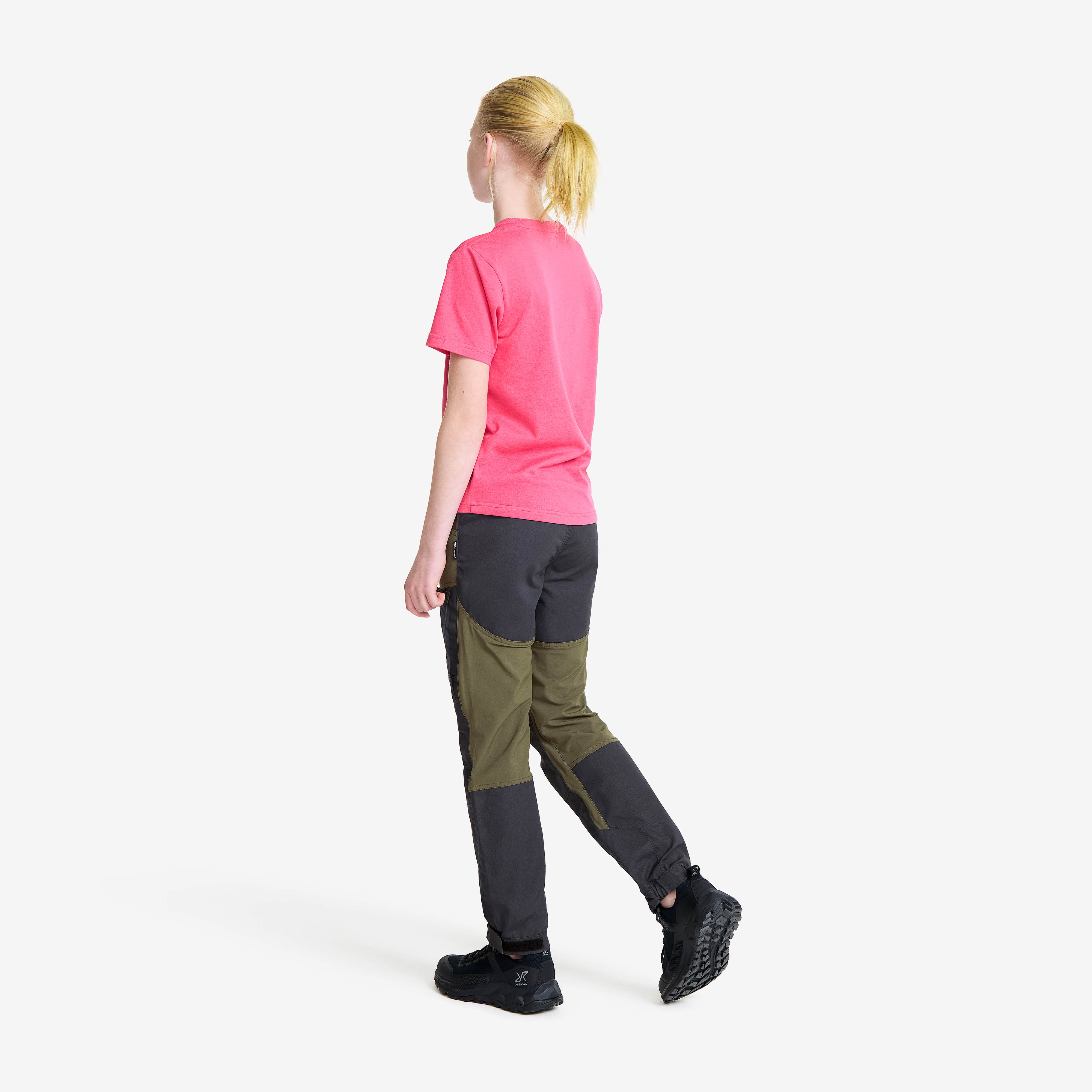 Easy Graphic Logo T-shirt Teens Fandango Pink