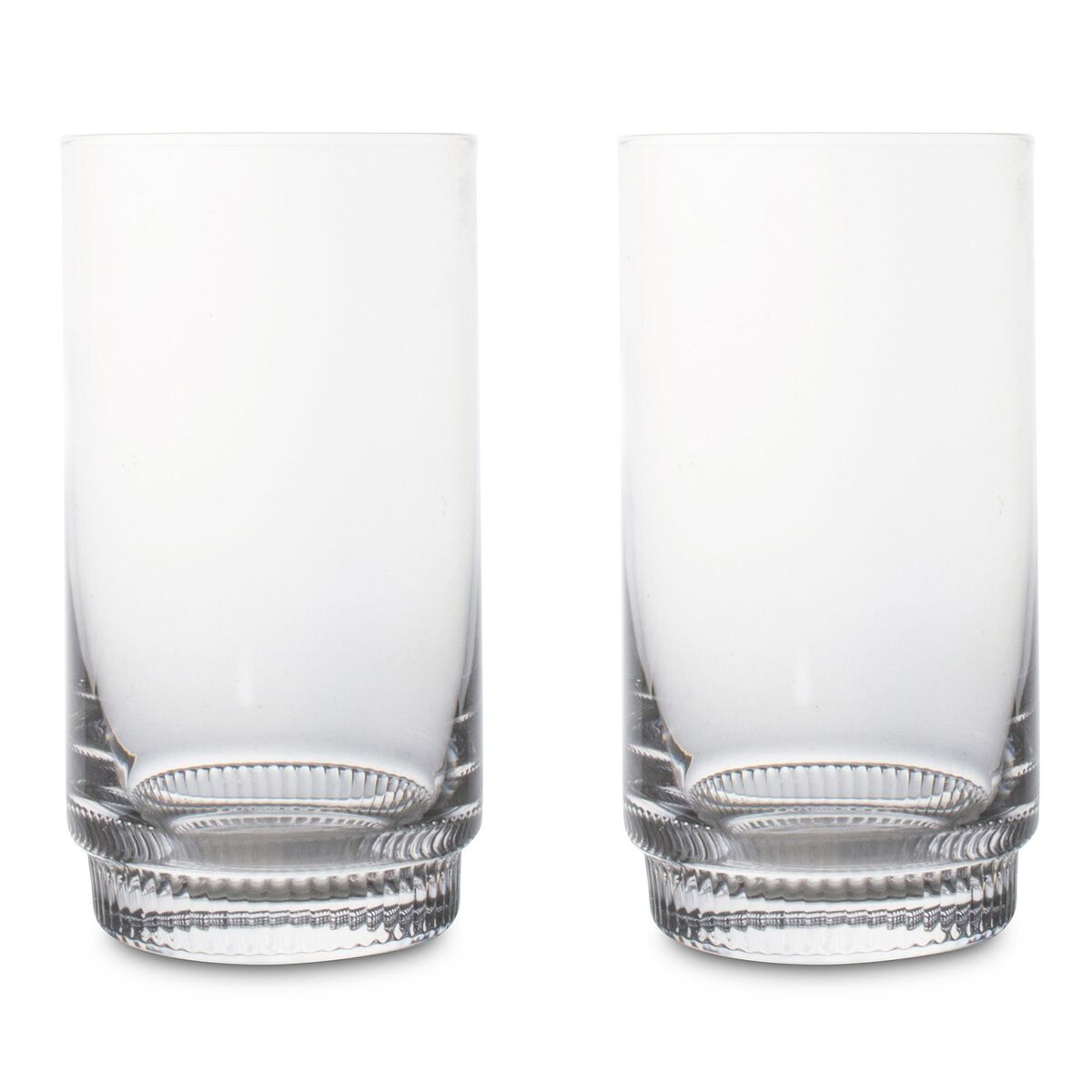Saga høye tumbler glass, 2 pack