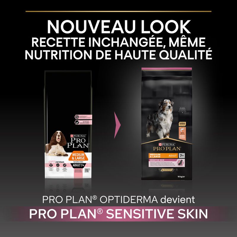 PURINA PRO PLAN Medium & Large Adult 7+ Sensitive Skin
