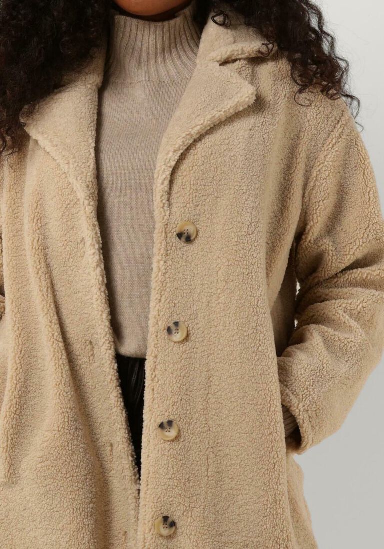 SELECTED FEMME ecru selected femme teddy jas lana teddy coat b