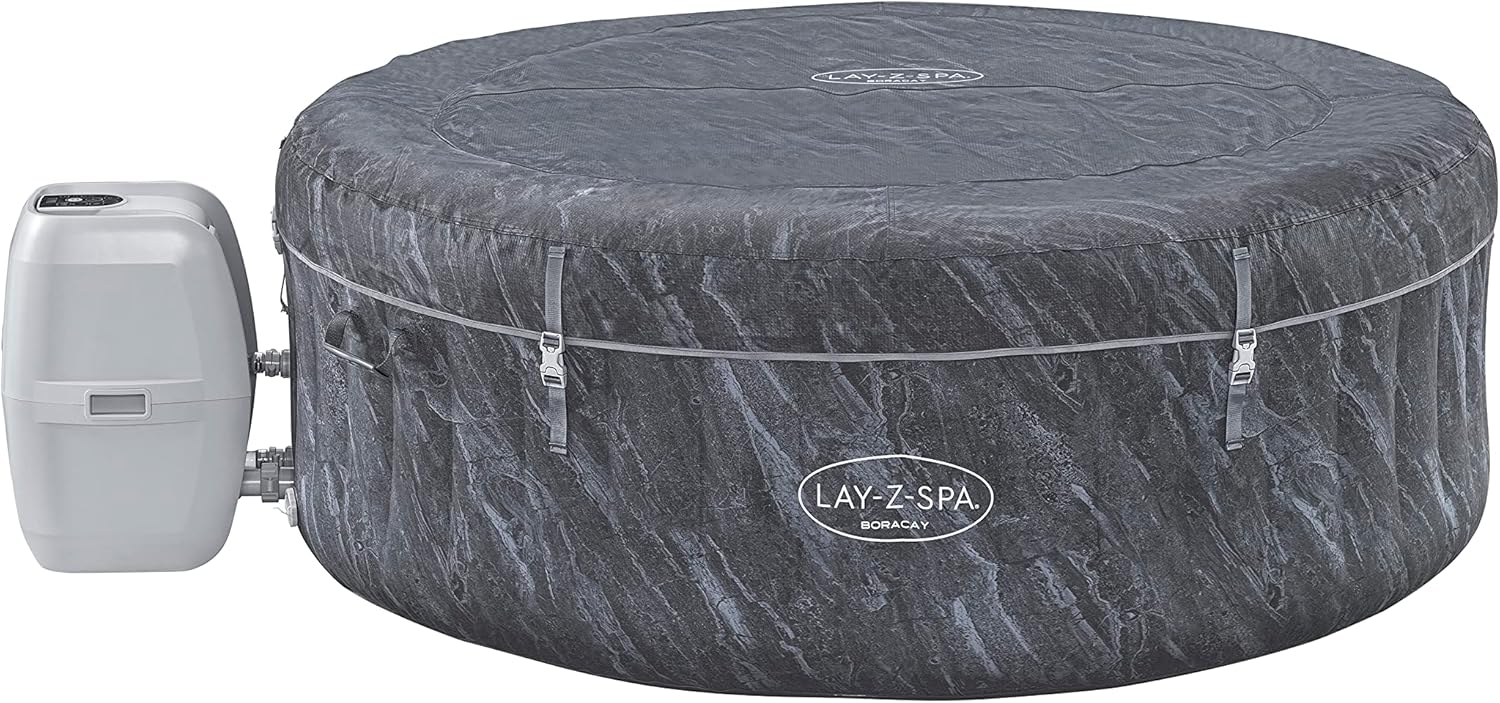 Bestway LAY-Z-SPA WLAN-Whirlpool Boracay AirJet Ø 180 x 66 cm, rund