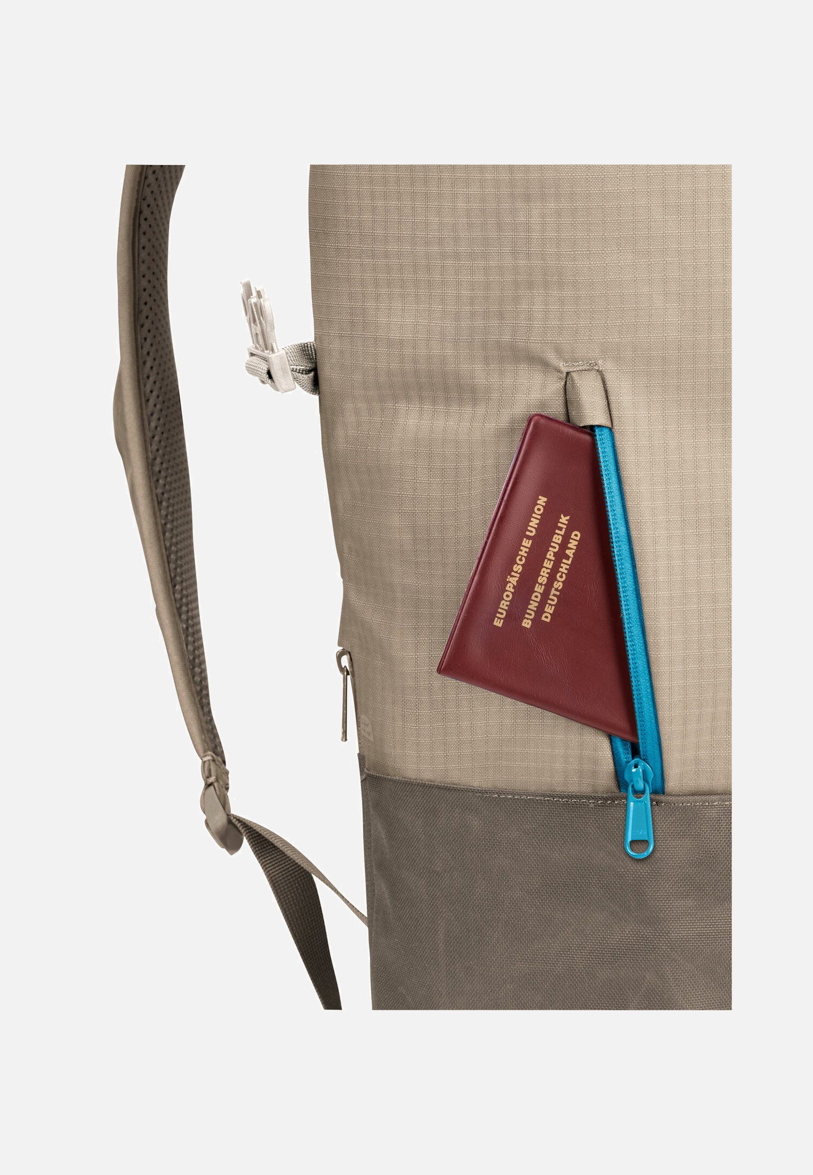 CityGo 18 Linen - Rolltop Rucksack