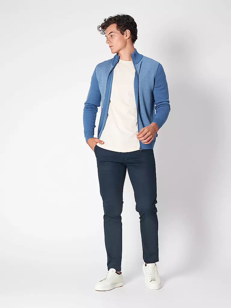 KNOWLEDGE COTTON APPAREL Chino LUCA blau