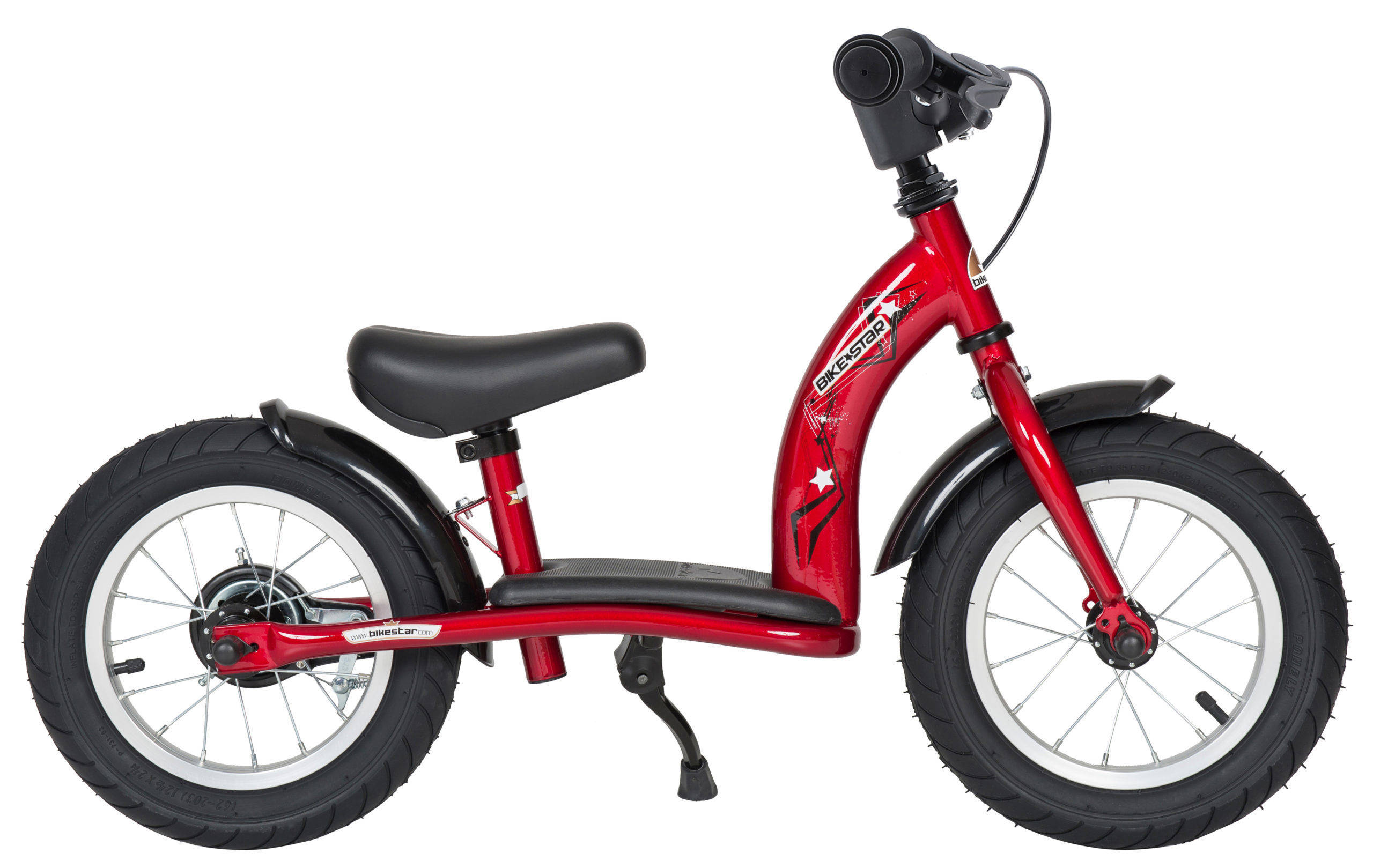 BikeStar Classic loopfiets, 12 inch, rood