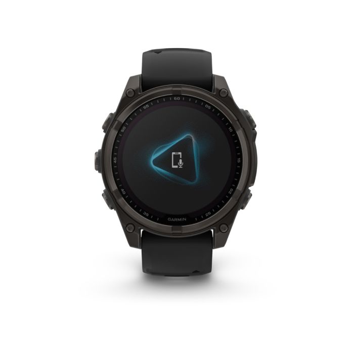 Garmin Unisex Ure fēnix® 8 - 51 mm Solar Sapphire Sort