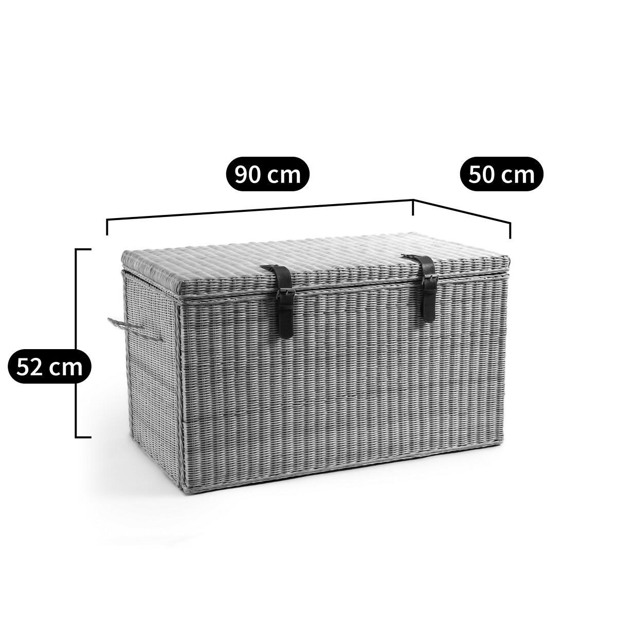 LA REDOUTE INTERIEURS<br>Mala em rattan, Semra