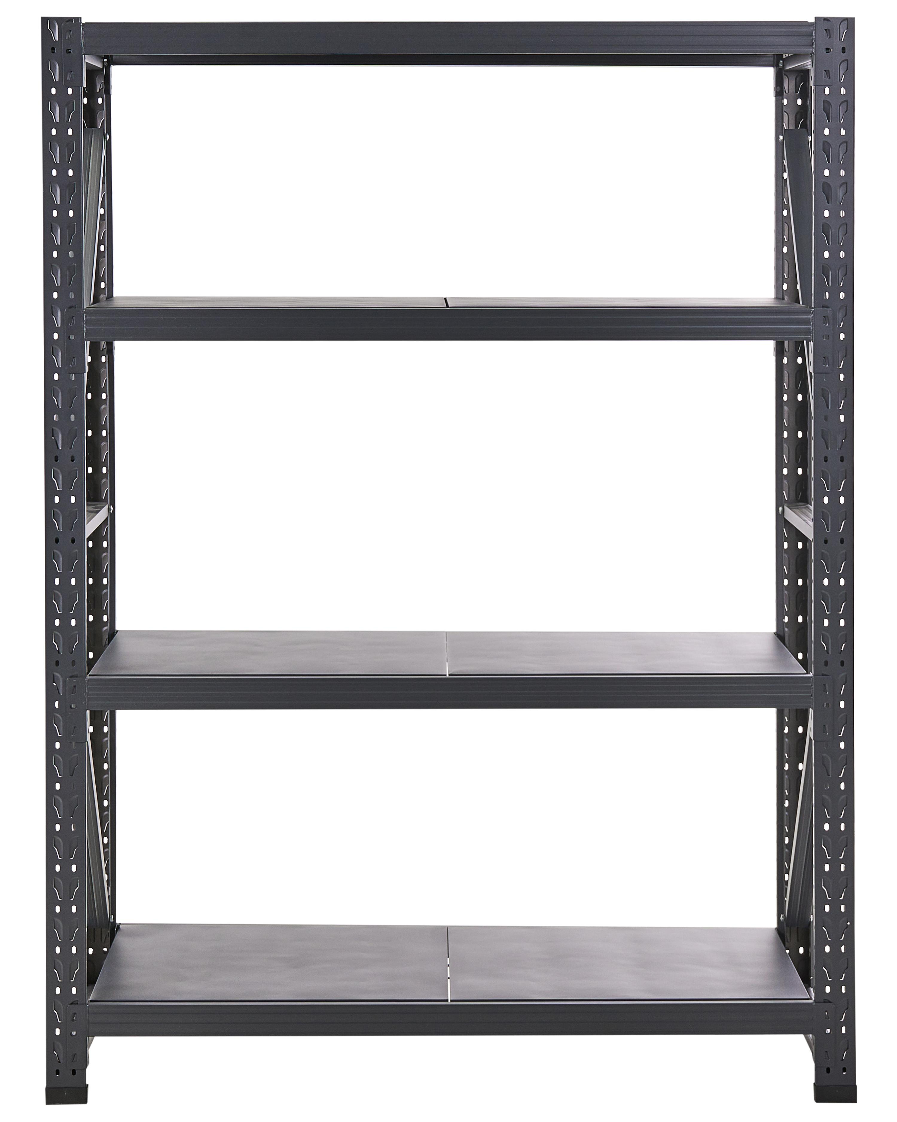 Garagerek FIUGGI Metaal 150 cm 60 cm Zwart