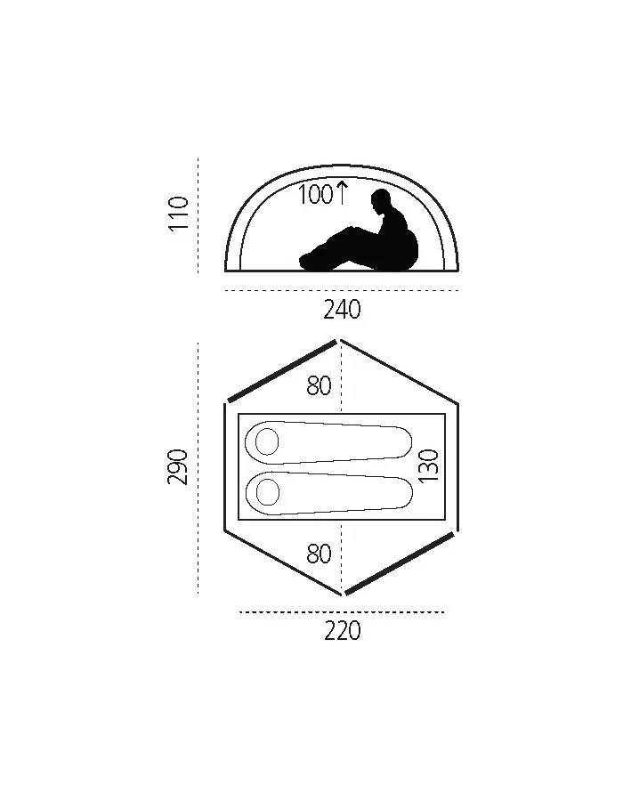 Fjällräven Keb Dome 2 Un Blue