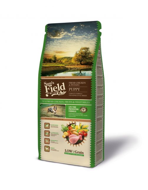 Sam's Field Puppy Kip&Aardappel - Hondenvoer