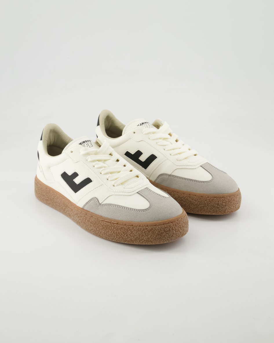 Flamingos Life Burela Bold Sneaker in Weiß