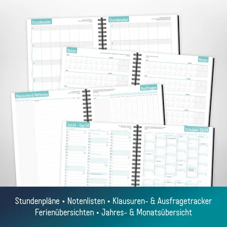 Häfft Verlag PLANER 23/24 Premium, 1 Stück, 6-fach sortiert