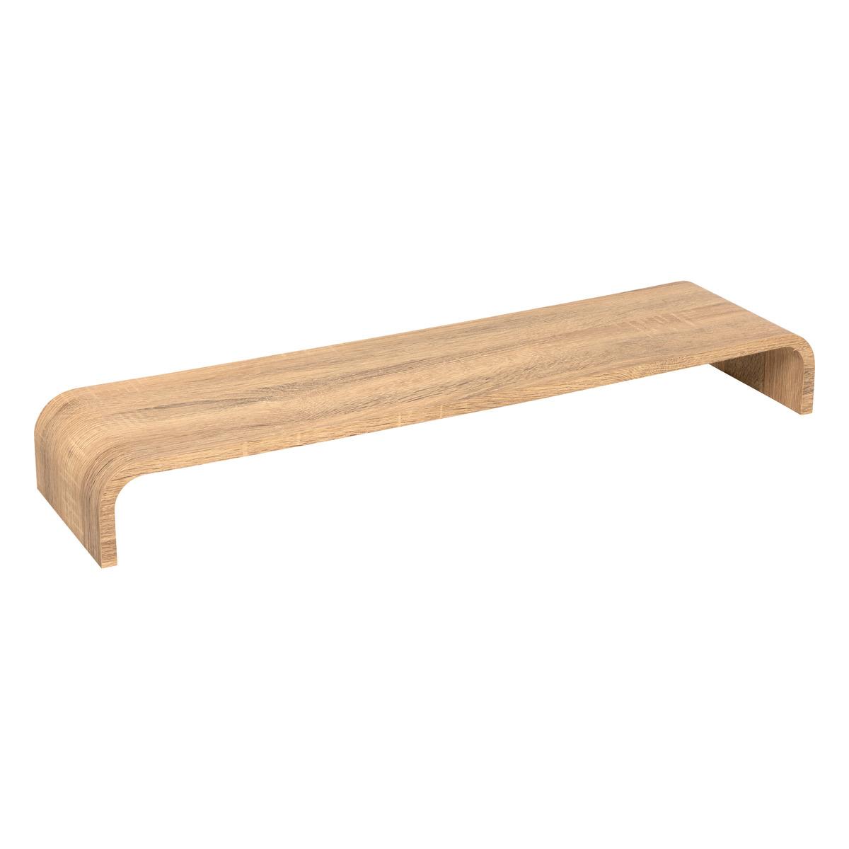 ETAGERE MURALE COURBEE FIXY 80CM NATUREL