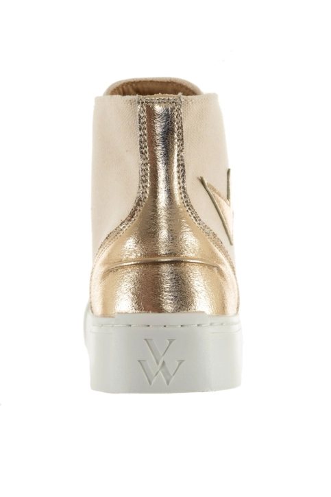 Baskets montantes vanessa wu laure beige