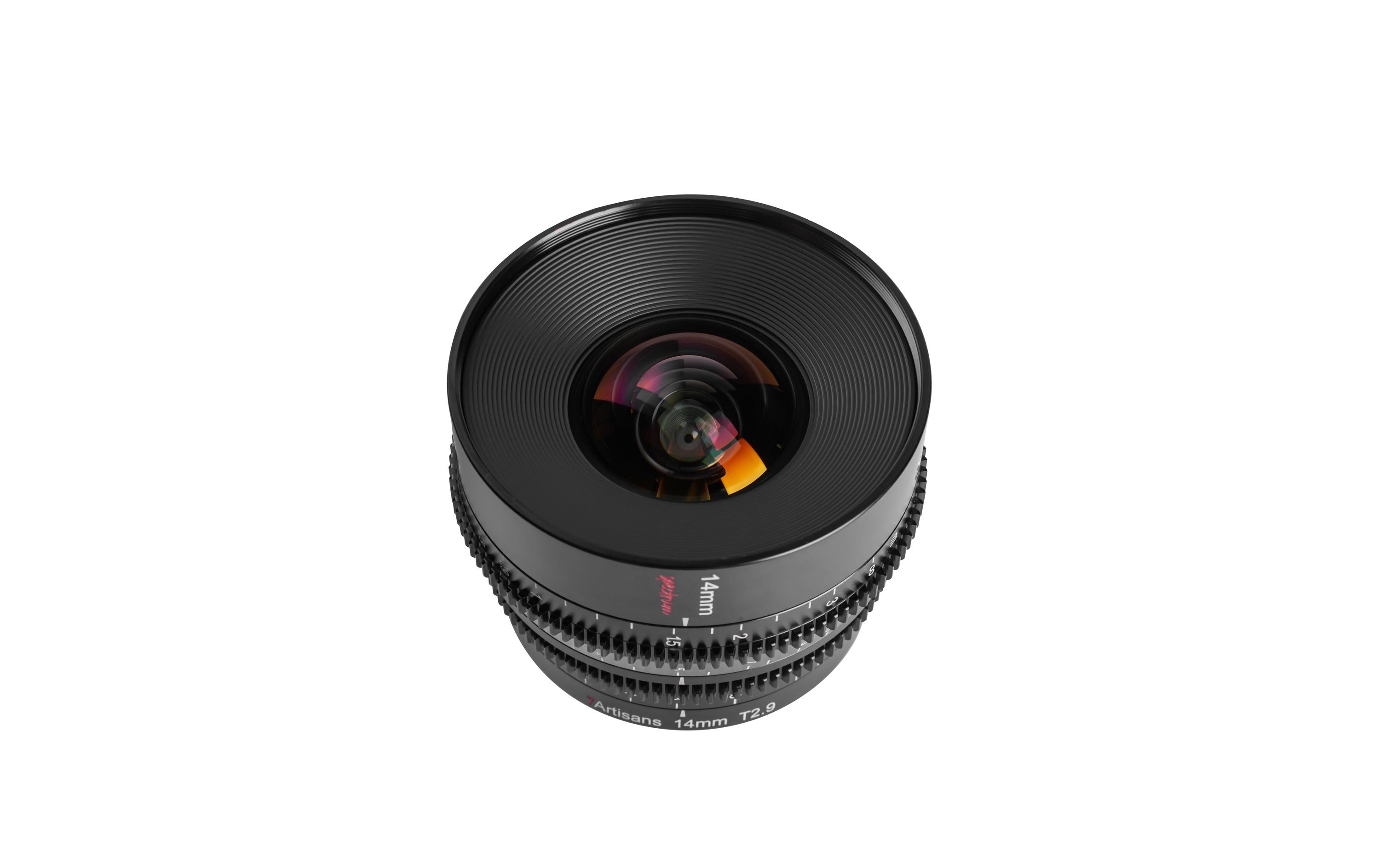 Festbrennweite 14 mm T/2.9 – Sony E-Mount<br>Ultraweitwinkel Cine-Objektiv