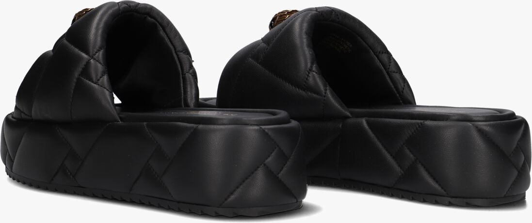 KURT GEIGER LONDON zwarte kurt geiger london slippers kensington puff flatform