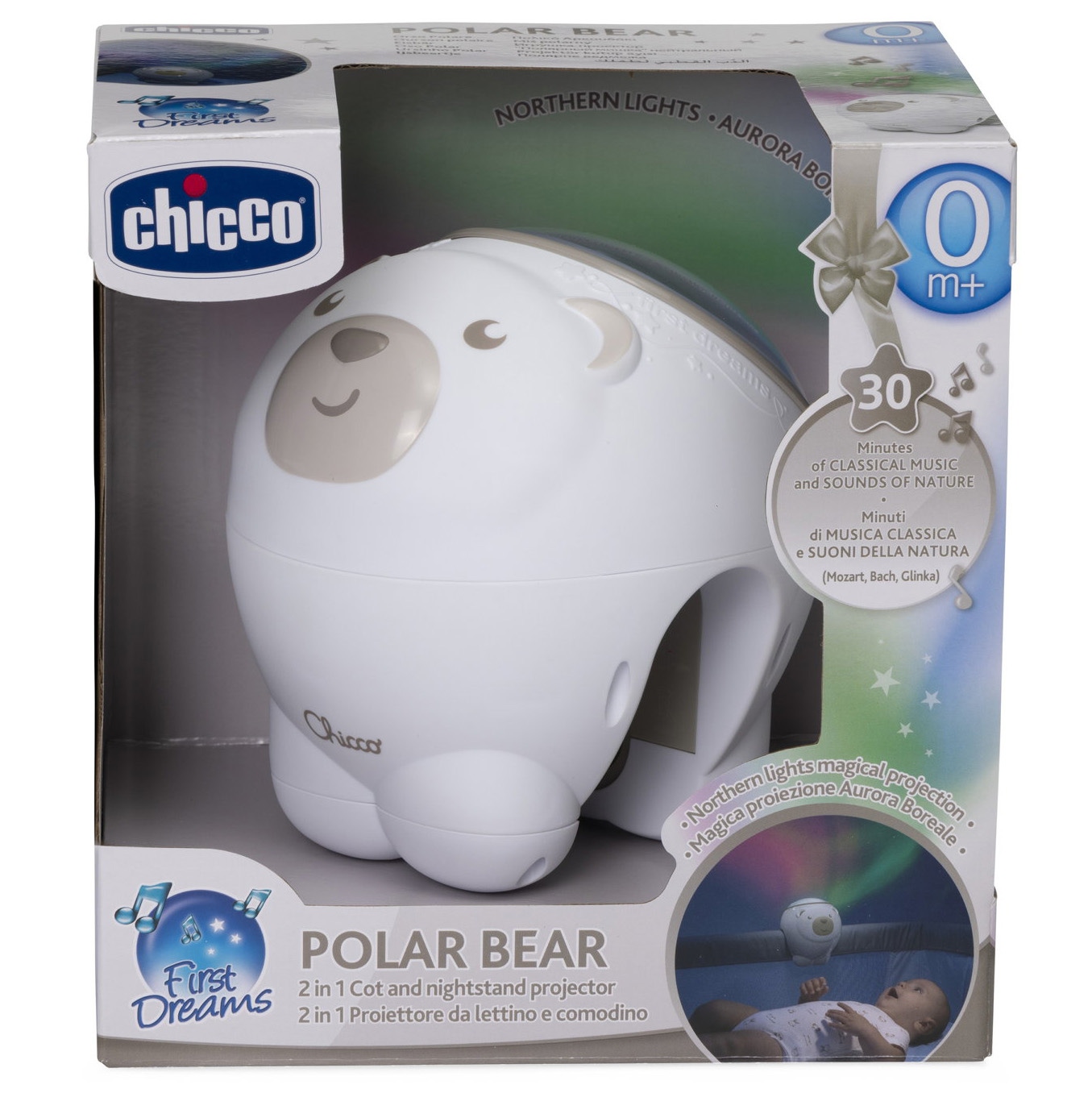 Chicco Polarbear Northernlight wit