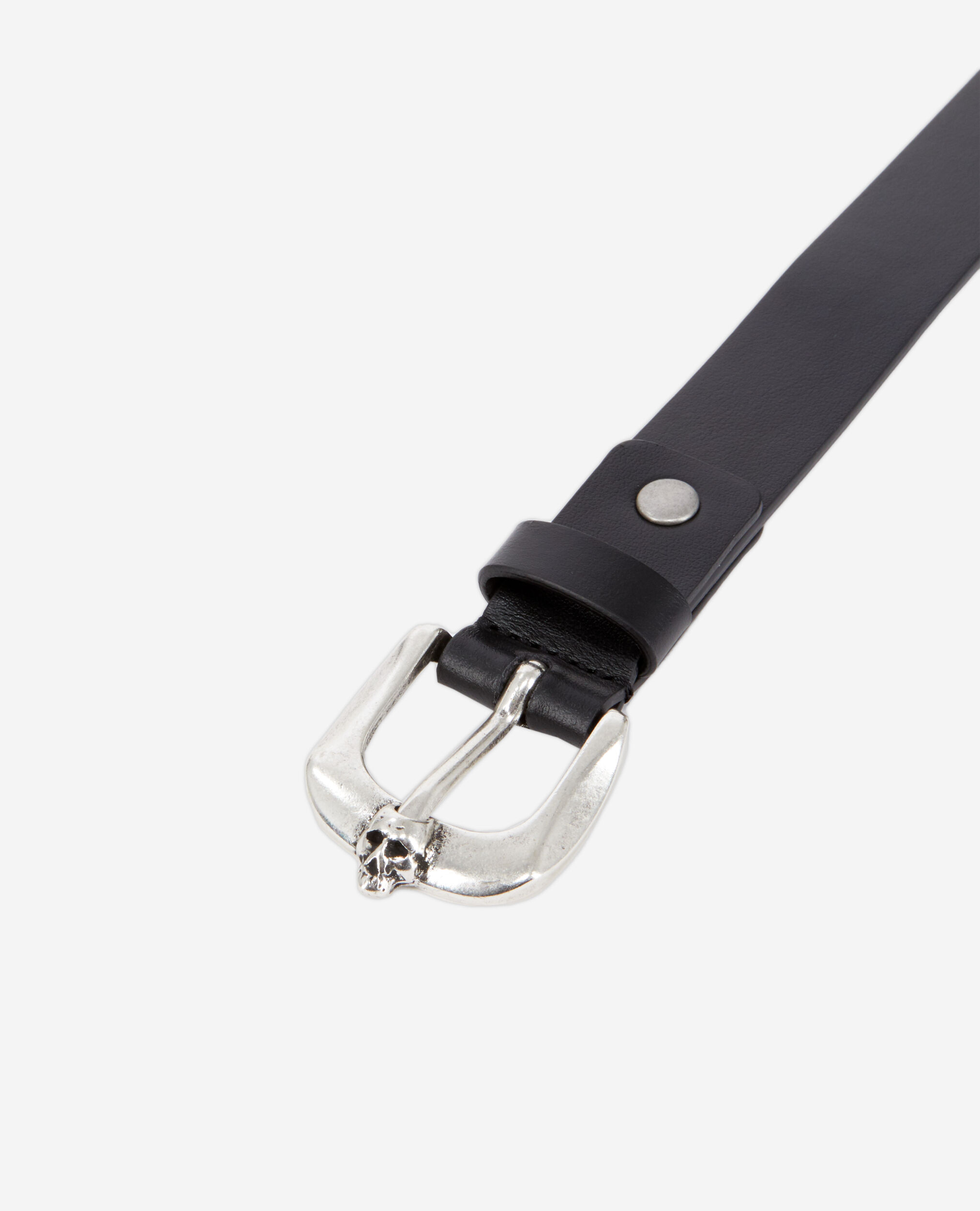 Ceinture en cuir noir