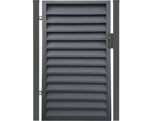 Enkel doel POLBRAM Klaudia linker doelset incl. palen 90 x 120 cm antraciet