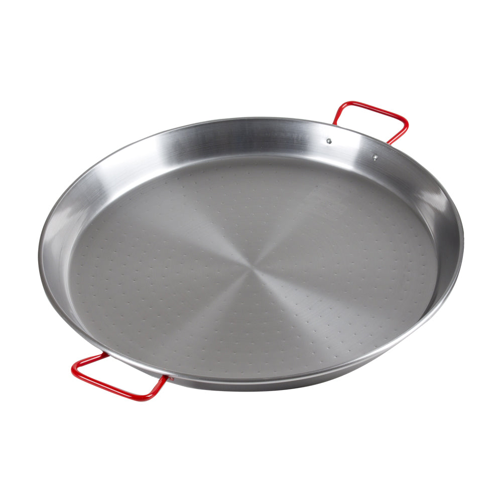 Poêle à paella valence 50 cm en acier poli Trend'up