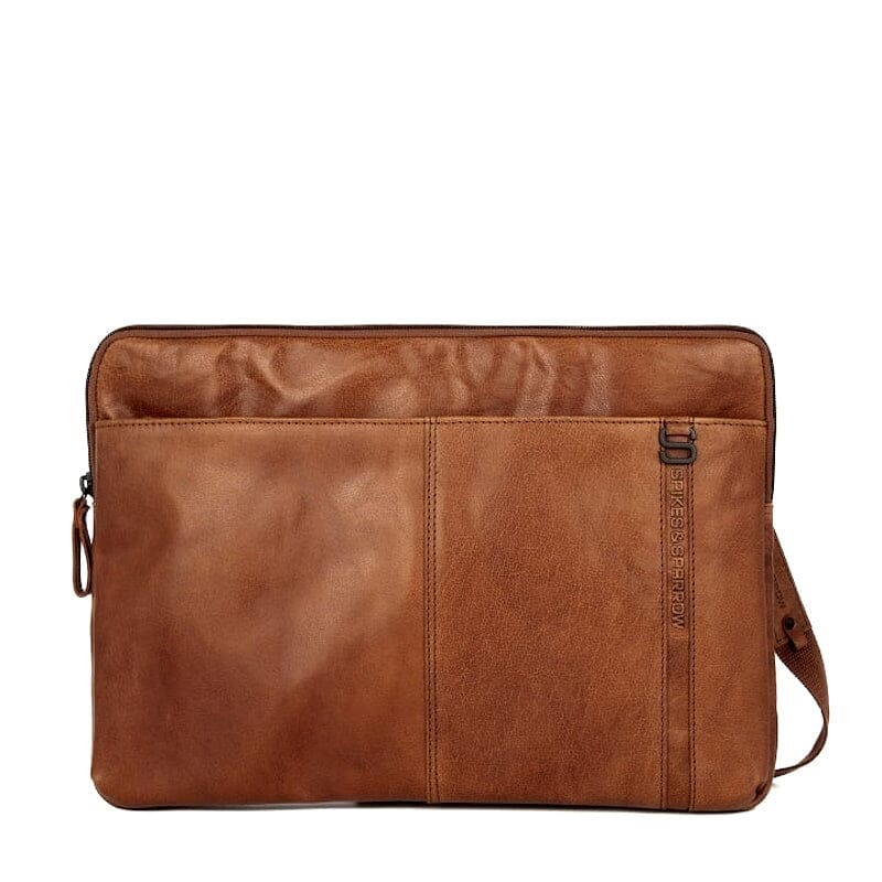 Spikes & Sparrow Bronco Atlanta Laptop Sleeve / -Bag 12'' Brandy