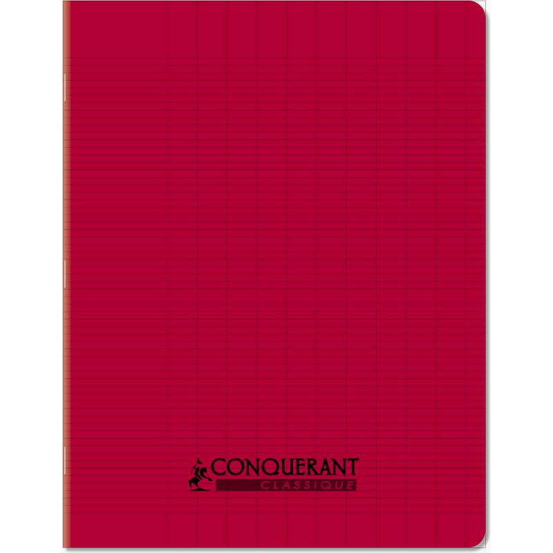 Cahier Conquerant Classique Agrafe 170X220 48P 90G Seyes Polypro