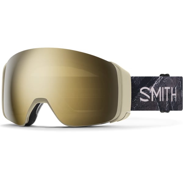 Masque de ski SMITH 4D MAG AC SAGE CHROMAPOP SUN BLACK GOLD MIRROR