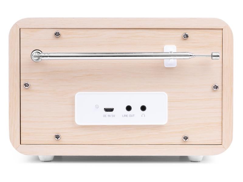 Audizio DAB  Radio Milan Weiss DAB  Radio mit Bluetooth