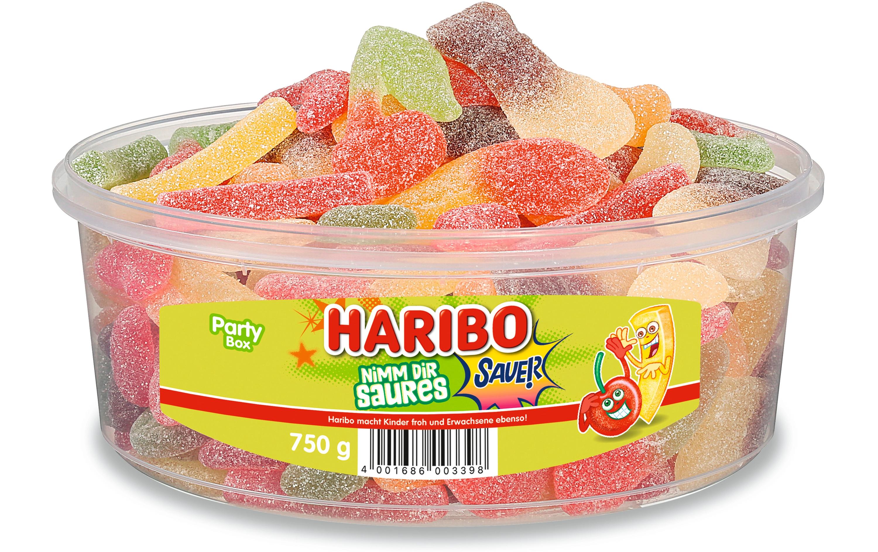Gummibonbons Nimm dir Saures 750 gSaure Fruchtgummis