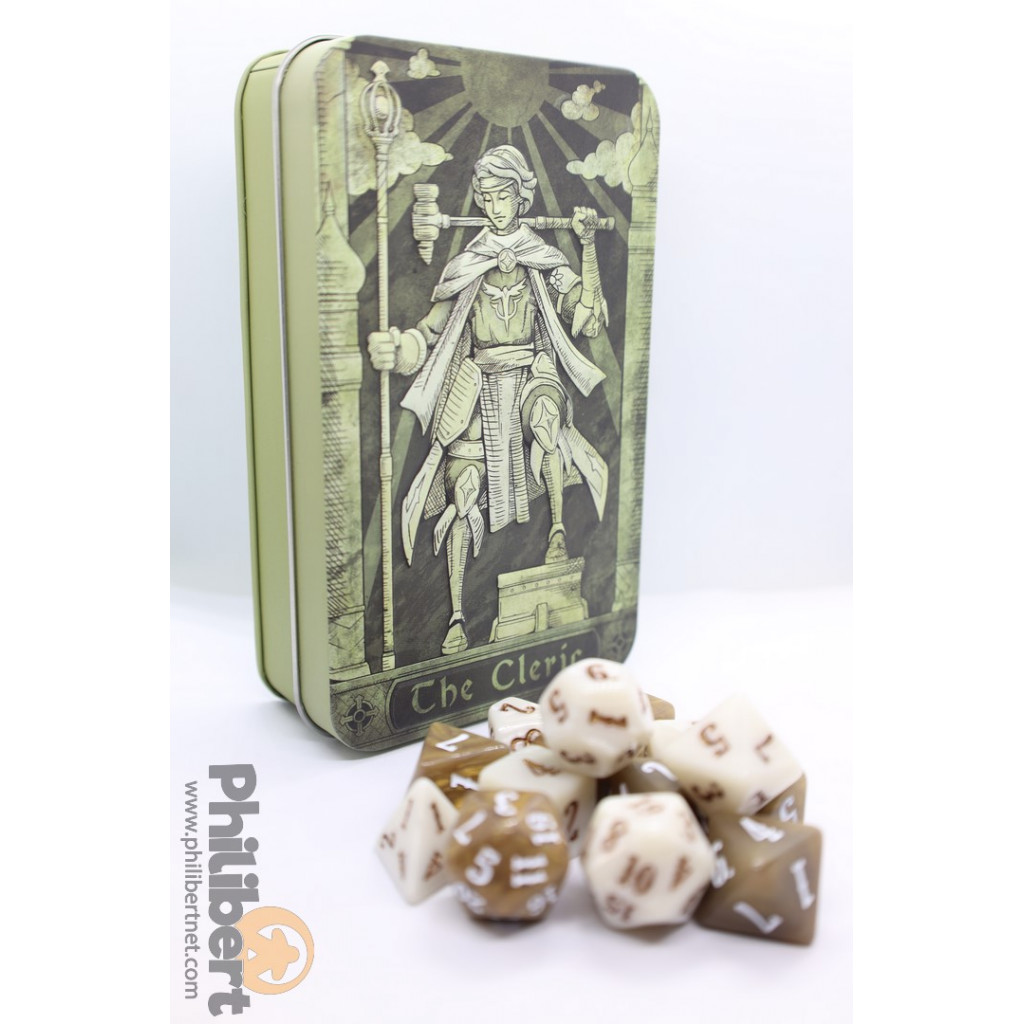Set de Dés JDR de Classe (Pathfinder and 5E) : Clerc