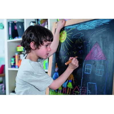 STABILO Woody 3 in 1 - Crayon de couleur pointe large - vert foncé