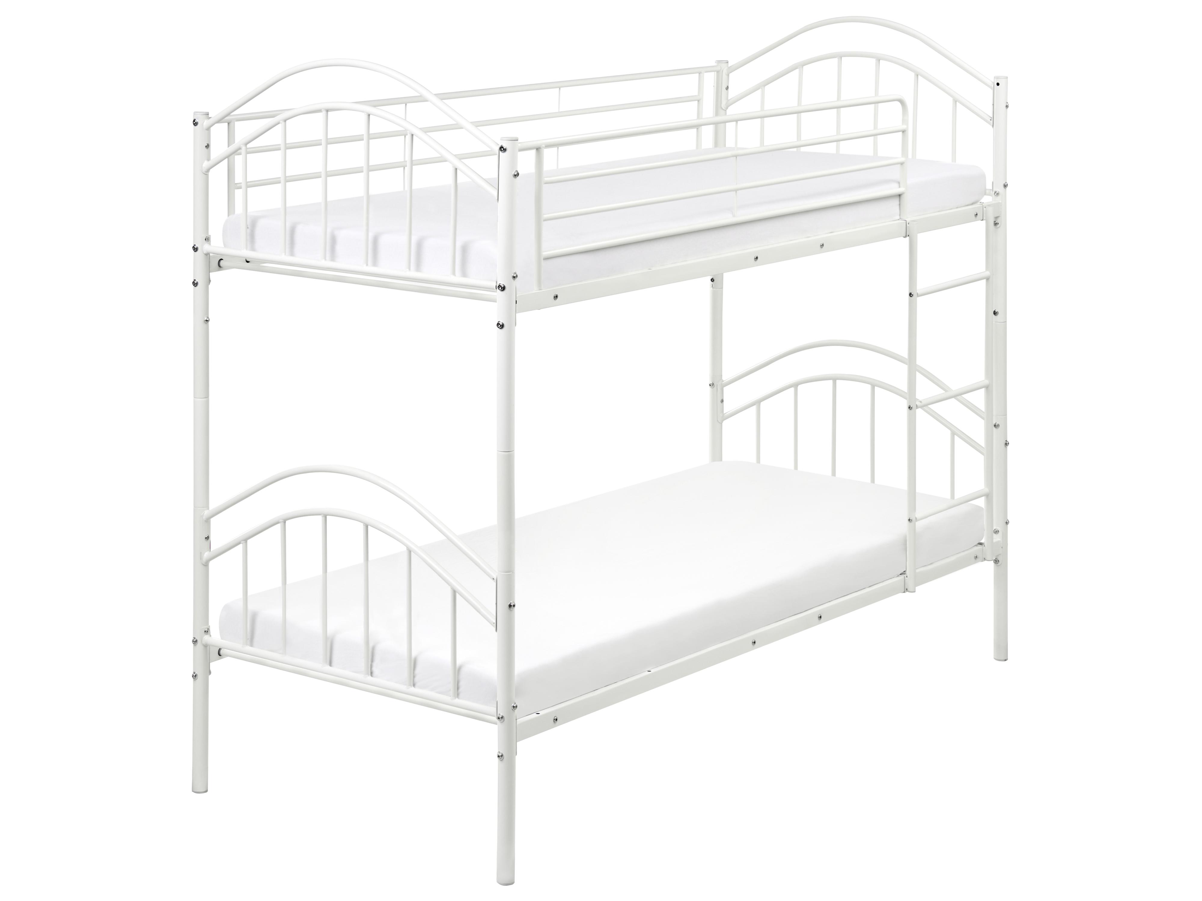 Hoogslaper Metaal CHARTRES 90 x 200 cm Wit