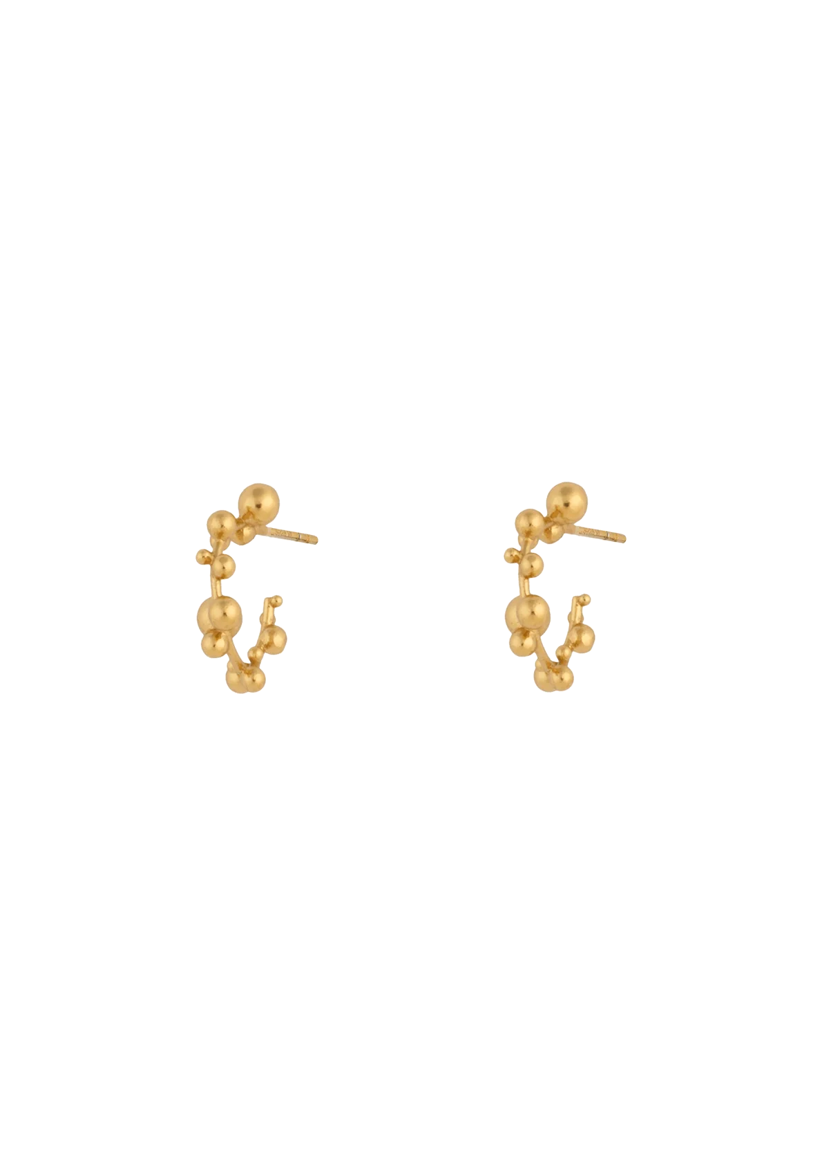 House of Vincent  Orb Chronicles hoops - forgyldt