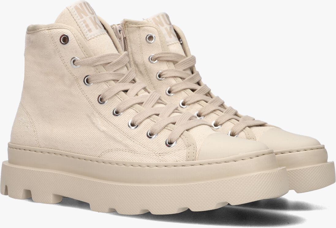NUBIKK beige nubikk hoge sneaker monro charly