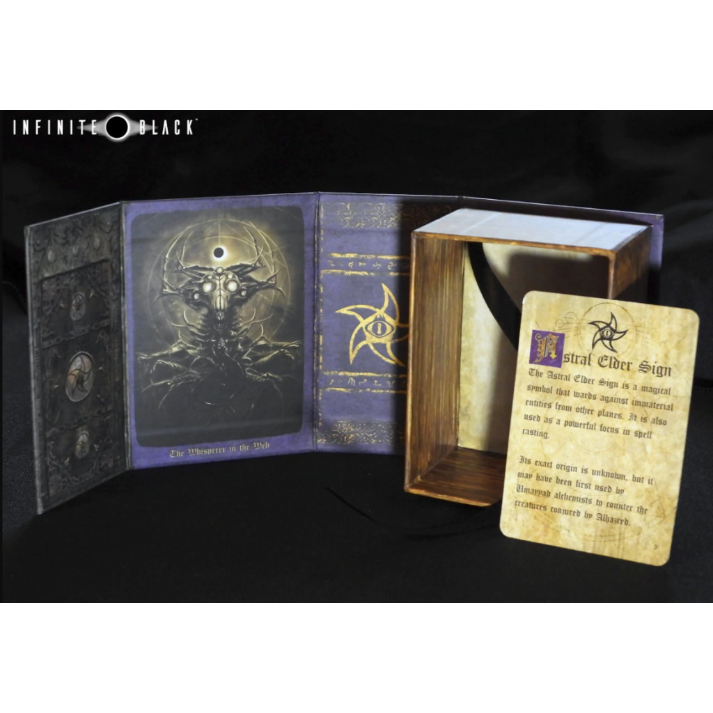 Deck Box 100+ Infinite Black - The Astral Elder Sign