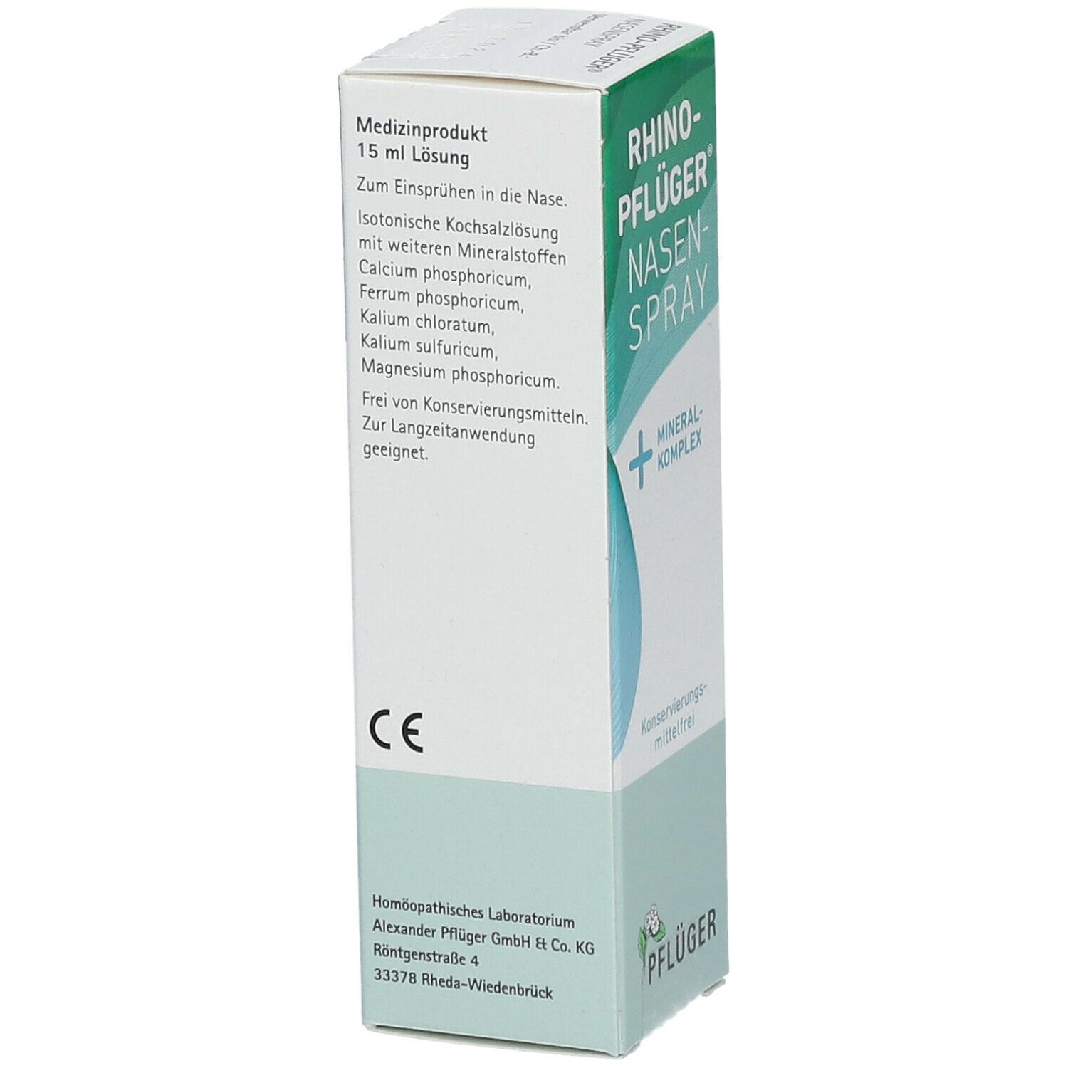 Rhino-Pflüger® Nasenspray + Mineralkomplex