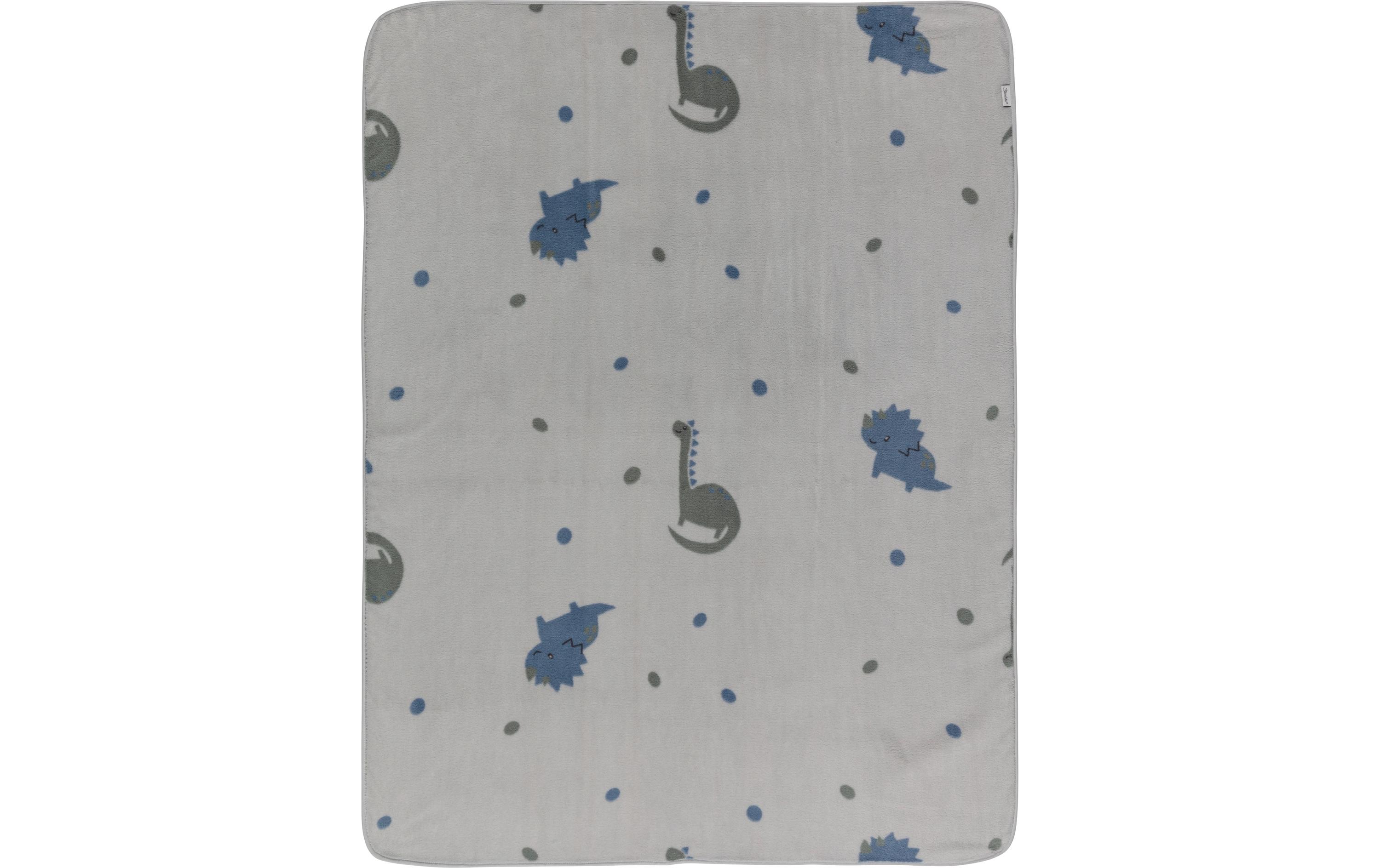 Kuscheldecke Dino RexiBabydecke mit Dino-Motiv