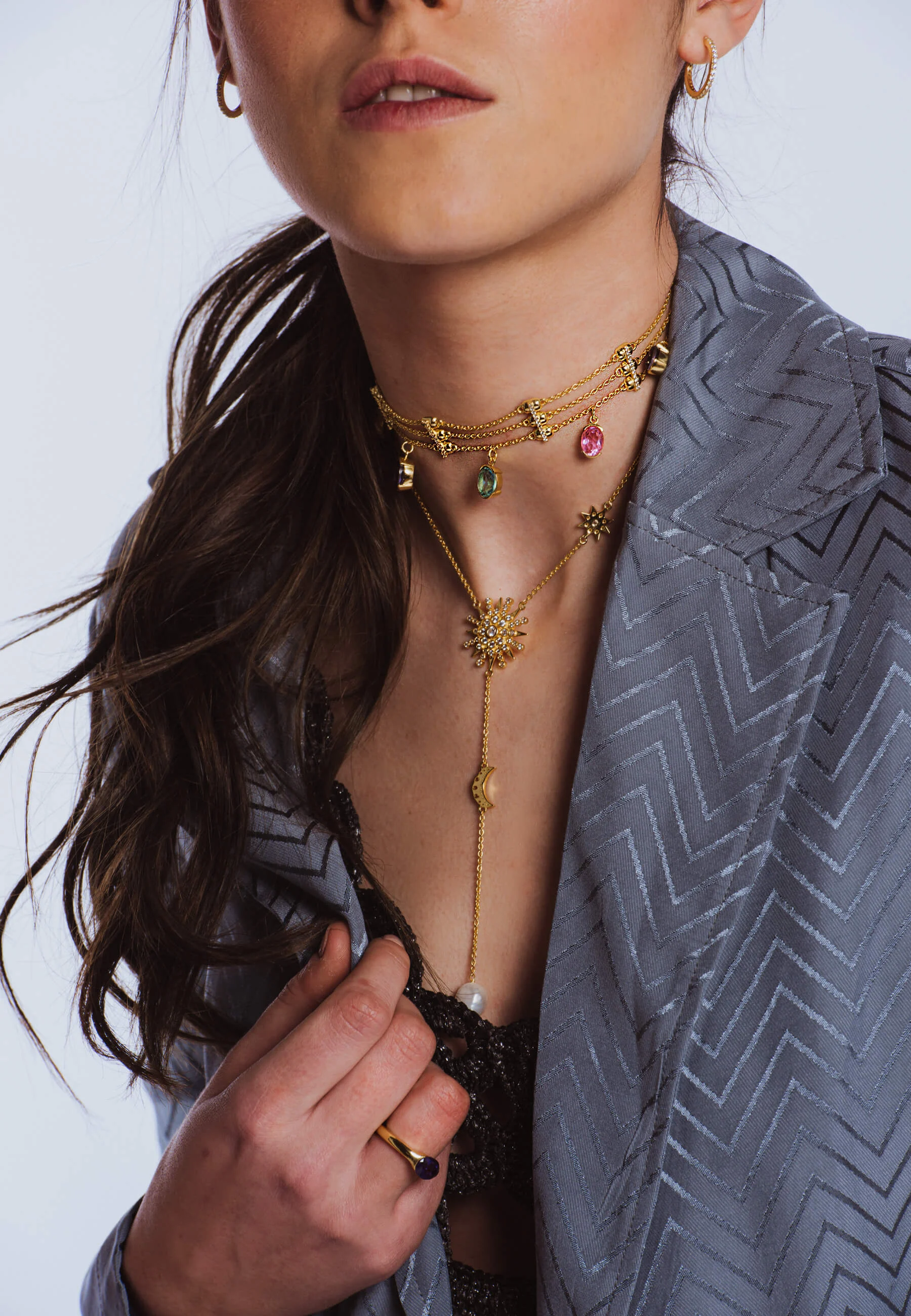 THE EMPRESS - Collier choker | Multicolore